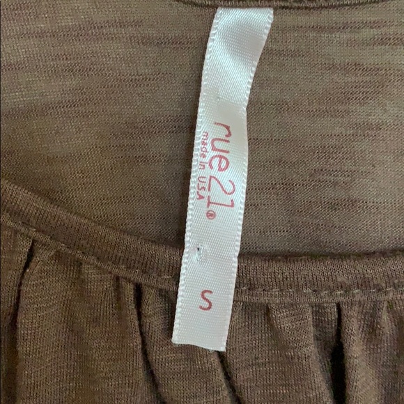 Brown Rue 21 Tank - Picture 3 of 3